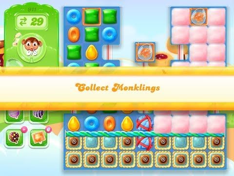 Video guide by Kazuo: Candy Crush Jelly Saga Level 911 #candycrushjelly