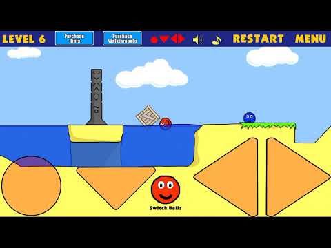 Video guide by Jesse Tube 2022: Red And Blue Balls Level 6 #redandblue
