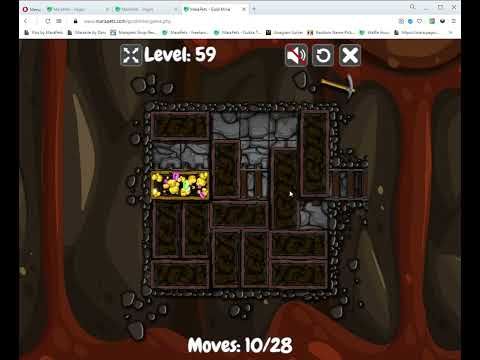 Video guide by idontliveinabox: Gold Mine Level 59 #goldmine