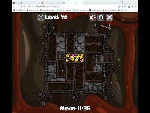 Video guide by idontliveinabox: Gold Mine Level 46 #goldmine