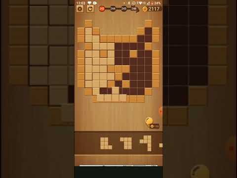 Video guide by Usha Memoriya: Wood Block Puzzle Level 243 #woodblockpuzzle