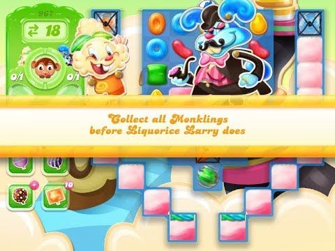 Video guide by Kazuo: Candy Crush Jelly Saga Level 967 #candycrushjelly