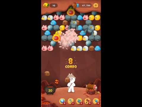 Video guide by happy happy: LINE Bubble Level 389 #linebubble