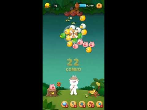 Video guide by happy happy: LINE Bubble Level 297 #linebubble