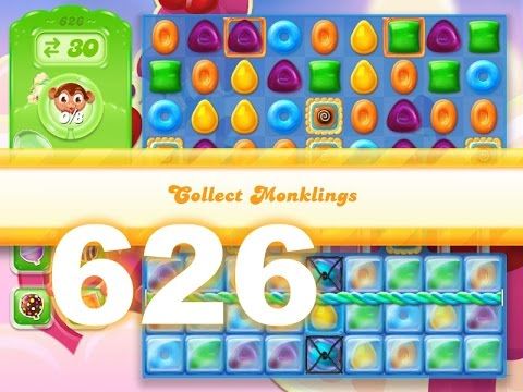 Video guide by Kazuo: Candy Crush Jelly Saga Level 626 #candycrushjelly