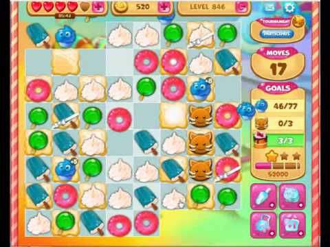 Video guide by Gamopolis: Candy Valley Level 846 #candyvalley