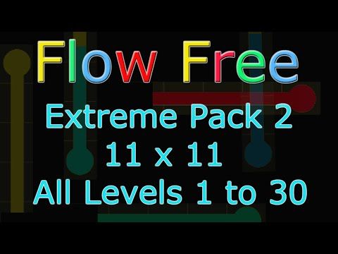Video guide by Mobile Puzzle Games: Flow Free Pack 2 - Level 1 #flowfree