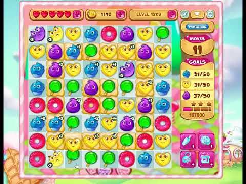 Video guide by Gamopolis: Candy Valley Level 1309 #candyvalley