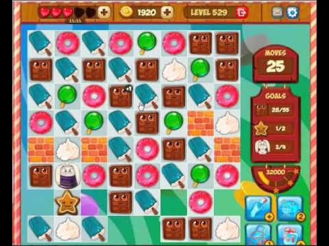Video guide by Gamopolis: Candy Valley Level 529 #candyvalley