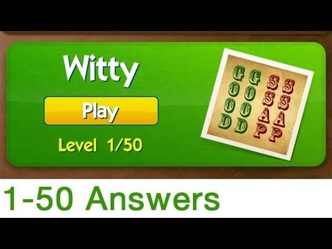 Video guide by AppAnswers: What's the Saying? Witty levels 1-50 #whatsthesaying