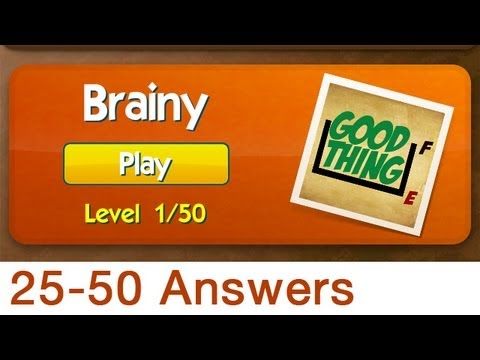 Video guide by AppAnswers: What's the Saying? Brainy levels 25-50 #whatsthesaying