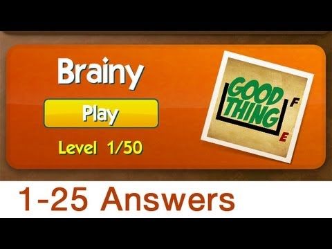 Video guide by AppAnswers: What's the Saying? Brainy levels 1-25 #whatsthesaying