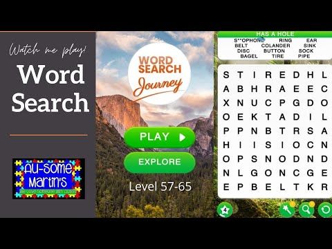 Video guide by Au-some Martin's: ''Word Search'' Level 57-65 #wordsearch