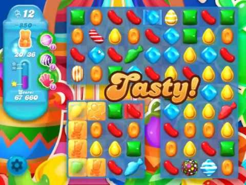 Video guide by skillgaming: Candy Crush Soda Saga Level 850 #candycrushsoda