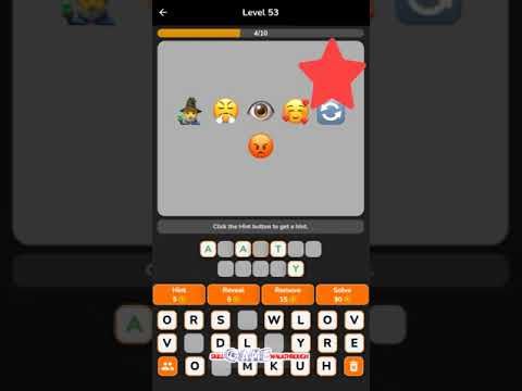 Video guide by Skill Game Walkthrough: Emoji Mania Level 53 #emojimania