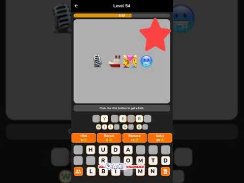 Video guide by Skill Game Walkthrough: Emoji Mania Level 54 #emojimania
