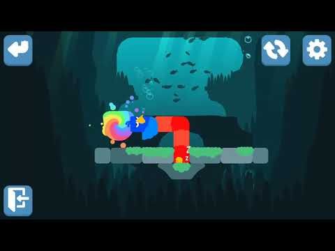 Video guide by TheGameAnswers: Snakebird Level 50 #snakebird