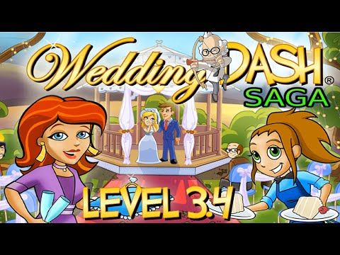 Video guide by jodiestewart93: Wedding Dash Level 34 #weddingdash