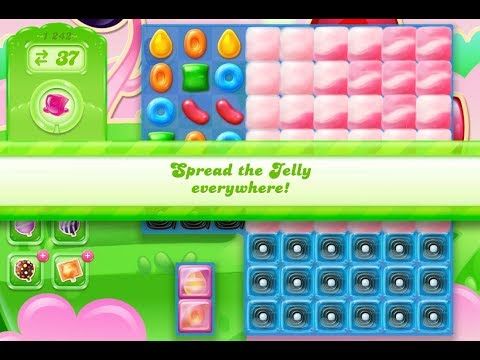 Video guide by Kazuo: Candy Crush Jelly Saga Level 1242 #candycrushjelly