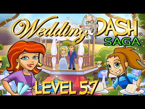 Video guide by jodiestewart93: Wedding Dash Level 57 #weddingdash