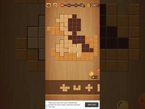Video guide by Usha Memoriya: Wood Block Puzzle Level 223 #woodblockpuzzle