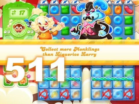 Video guide by Kazuo: Candy Crush Jelly Saga Level 511 #candycrushjelly