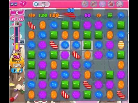 Video guide by BeatThatLevel: Candy Crush Level 46 #candycrush