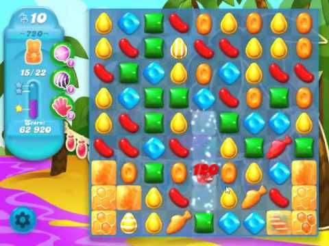Video guide by skillgaming: Candy Crush Soda Saga Level 720 #candycrushsoda