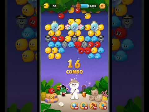 Video guide by 陳聖麟: LINE Bubble Level 1886 #linebubble