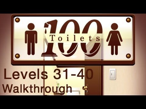 Video guide by AppAnswers: 100 Toilets Levels 31-40 #100toilets