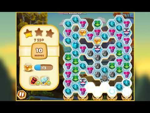 Video guide by JLive Gaming: Bee Brilliant Level 104 #beebrilliant