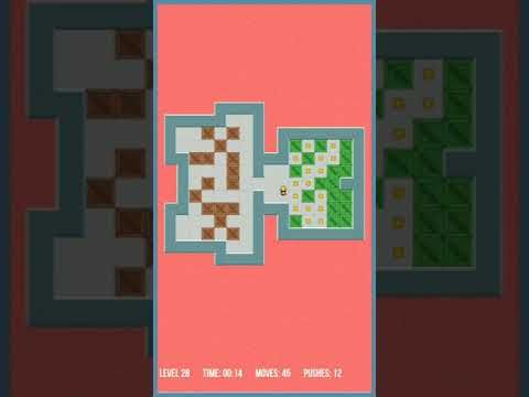 Video guide by Amazing video: Push Box Level 28 #pushbox