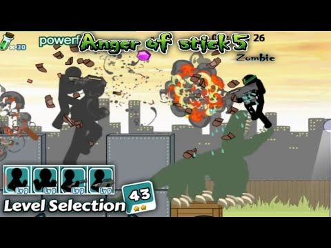 Video guide by Piiansyah 27: Anger of Stick 5 Part 7 - Level 43 #angerofstick