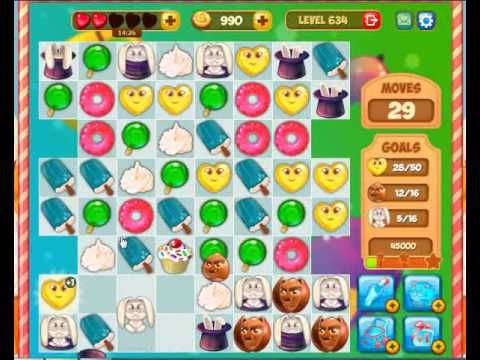 Video guide by Gamopolis: Candy Valley Level 634 #candyvalley