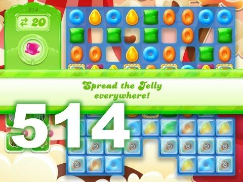 Video guide by Kazuo: Candy Crush Jelly Saga Level 514 #candycrushjelly