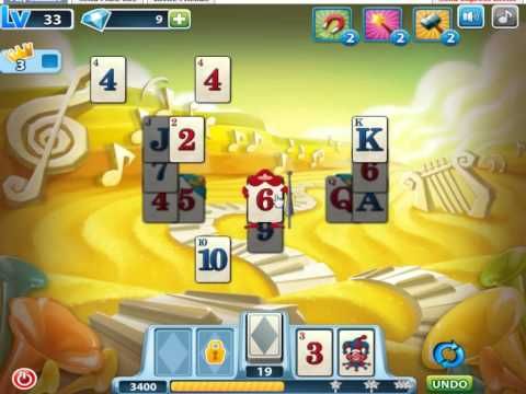 Video guide by migrator66: Solitaire Level 33 #solitaire