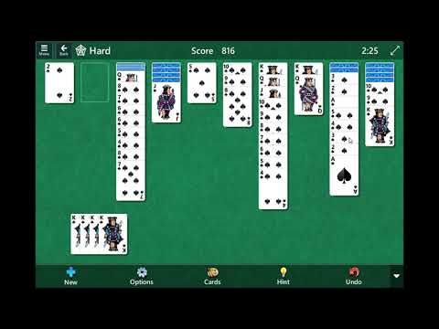 Video guide by Yoshi the Traveler: Spider Solitaire Level 1000 #spidersolitaire