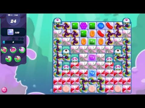 Video guide by Johnny Crush: Candy Crush Level 745 #candycrush