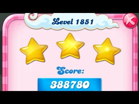 Video guide by ᴏʏᴇᴇ ᴛᴀ: Candy Crush Level 1851 #candycrush