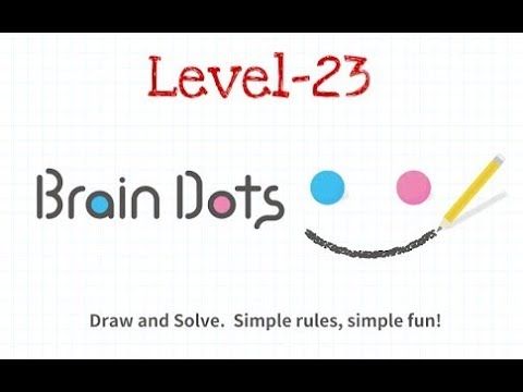 Video guide by Criminal Gamers: Brain Dots Level 23 #braindots