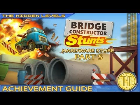 Video guide by The Hidden Levels: Bridge Constructor Stunts Part 5 #bridgeconstructorstunts