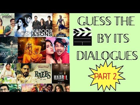 Video guide by Bollywood Charm: Guess The Movie Part 2 #guessthemovie
