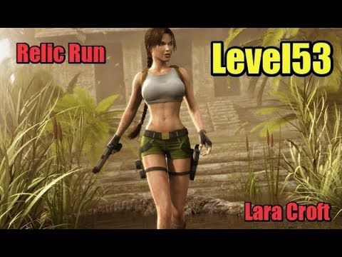 Video guide by Татьяна Костюкова: Lara Croft: Relic Run Level 53 #laracroftrelic
