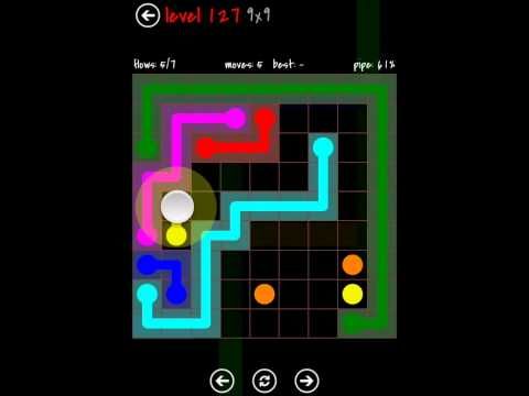 Video guide by TheDorsab3: Flow Free 9x9 level 127 #flowfree