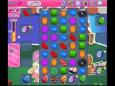 Video guide by 131: Candy Crush 3 stars level 407 - 3 #candycrush