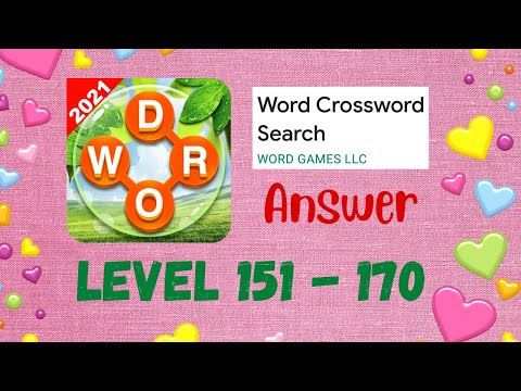 Video guide by WordcrossGame: Crossword Level 151 #crossword