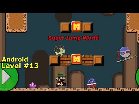 Video guide by GameWood & MG: Super Jump World  - Level 13 #superjumpworld
