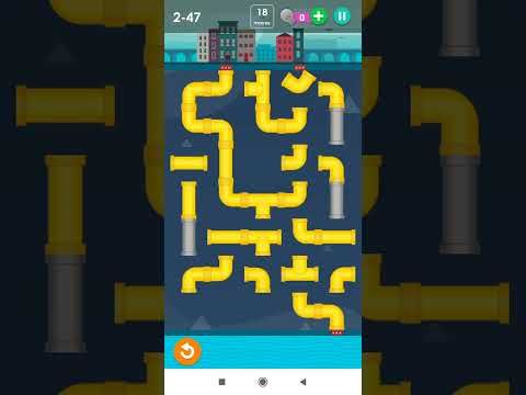 Video guide by Offline Game Play: Pipes Level 2-47 #pipes