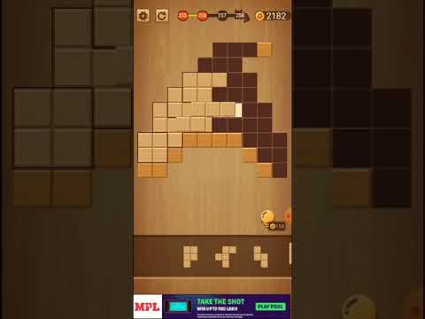 Video guide by Usha Memoriya: Wood Block Puzzle Level 256 #woodblockpuzzle