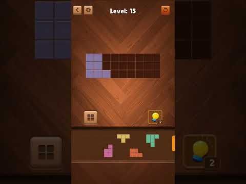 Video guide by SIMPLY GAMER: Wood Block Puzzle Level 15 #woodblockpuzzle